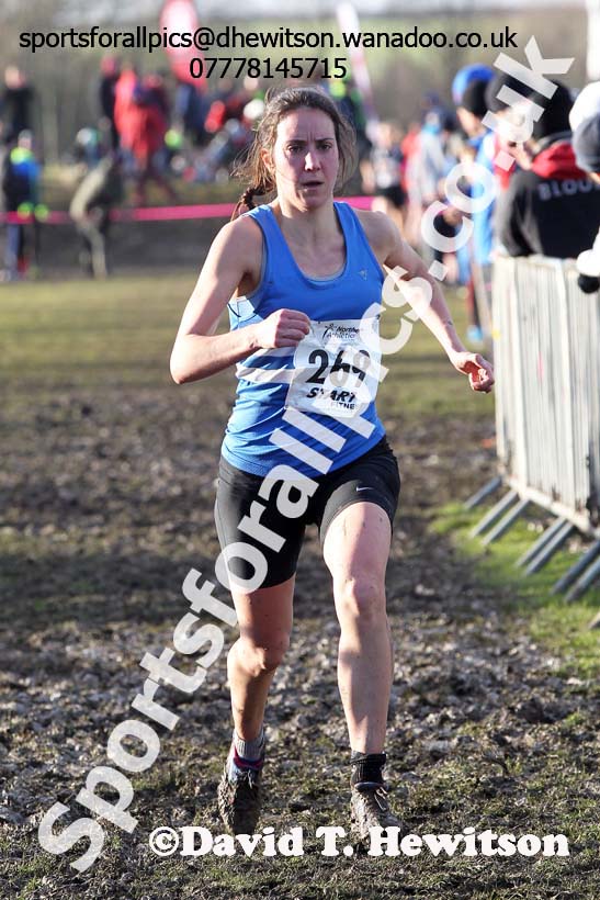 Senior womens Northern Cross Country  Championships, Pontefract. Photo: David T. Hewitson/Sports for All Pics